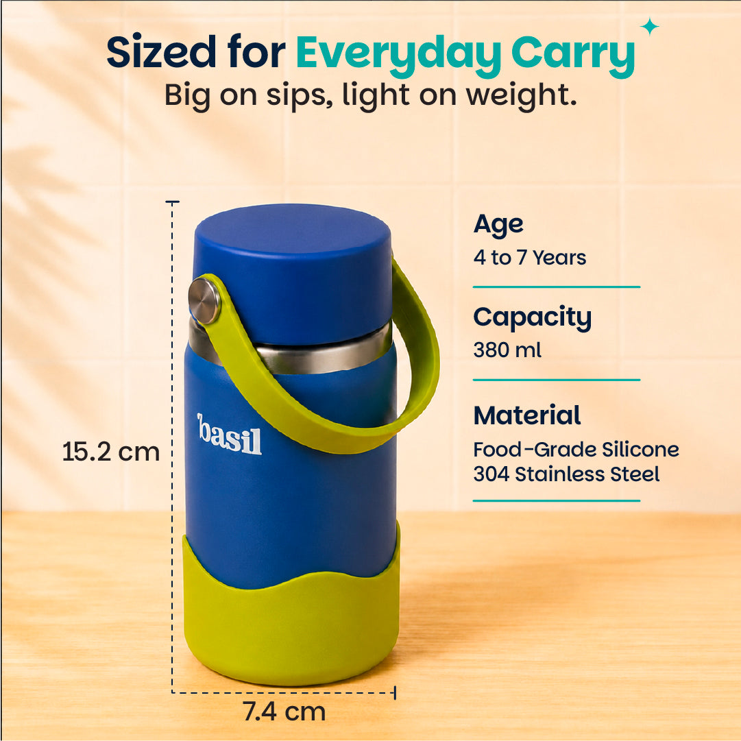 Insulated Stainless steel bottle with Carry Handle - Oasis
