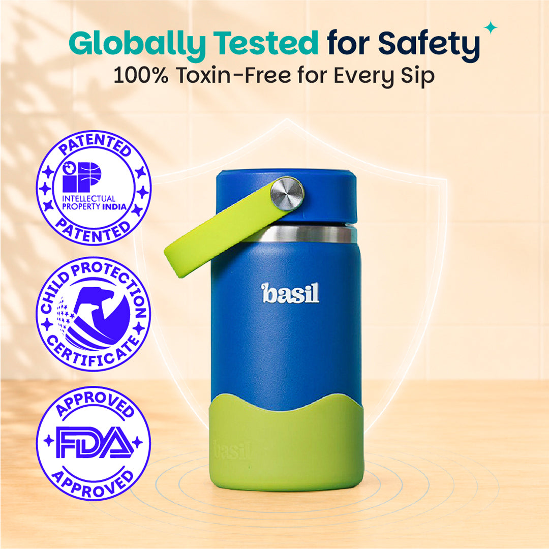 Insulated Stainless steel bottle with Carry Handle - Oasis