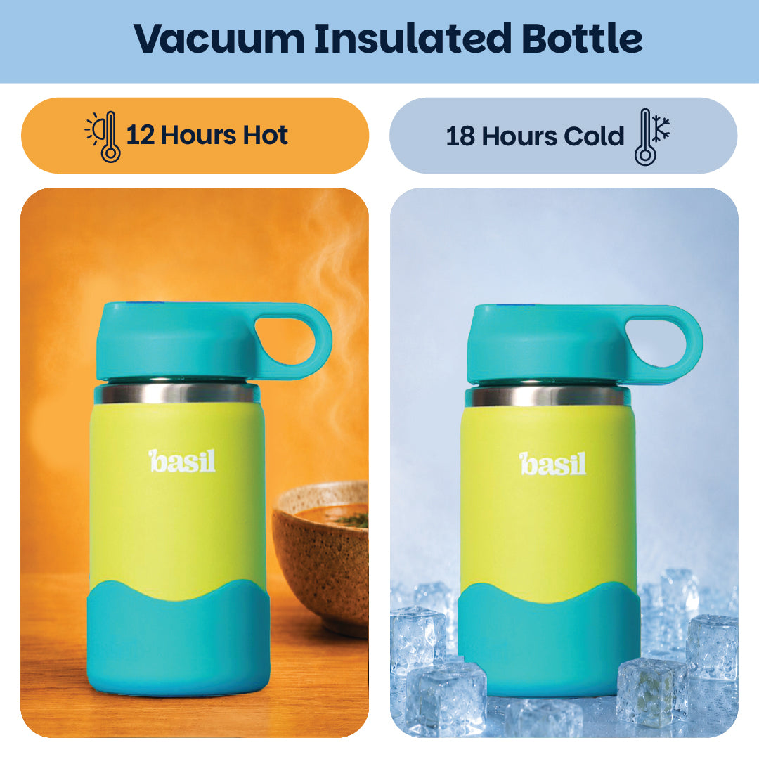 Insulated Stainless steel Sipper with Loop Handle- Lagoon