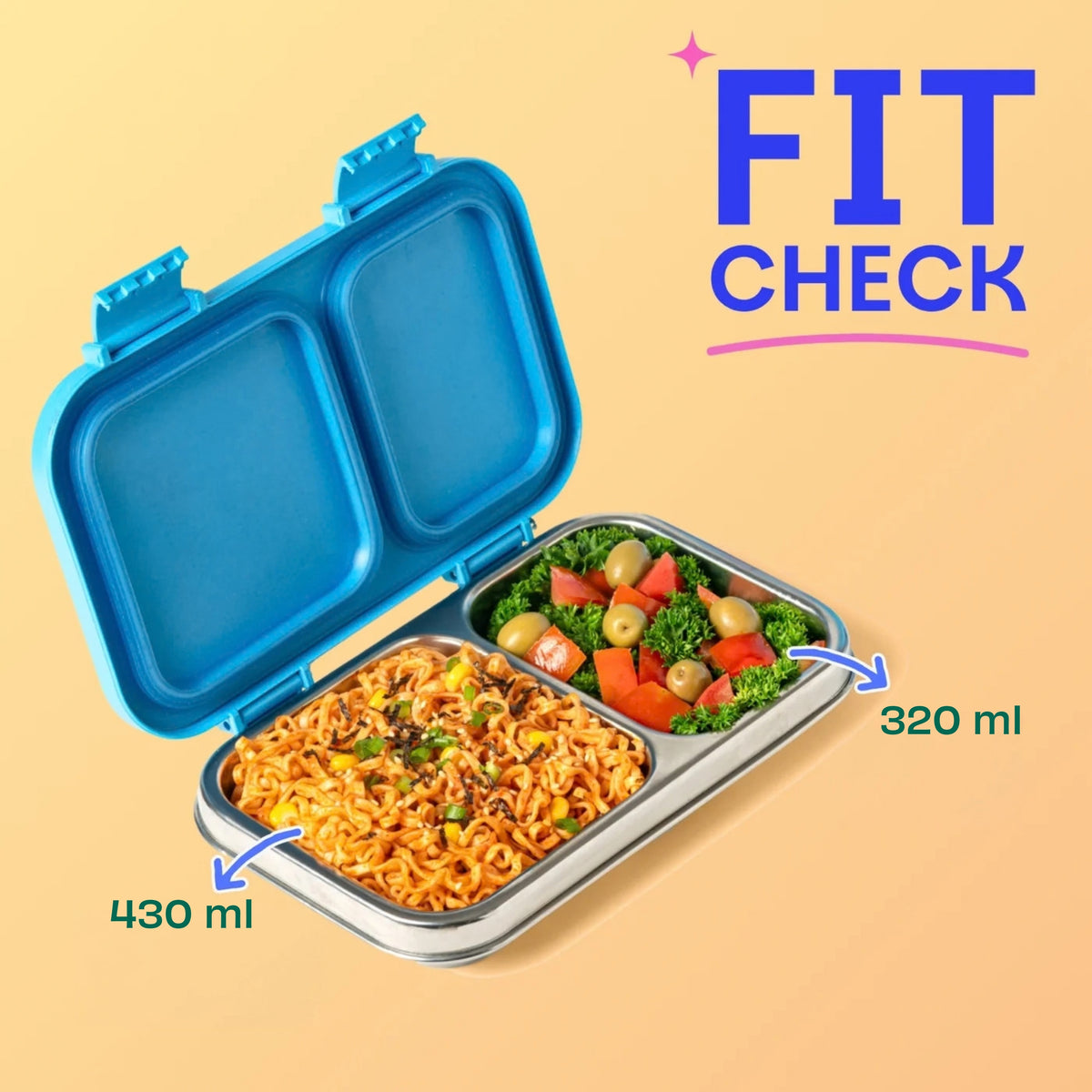 Bento Lite 2 C Lunch Box - Pixie Dash