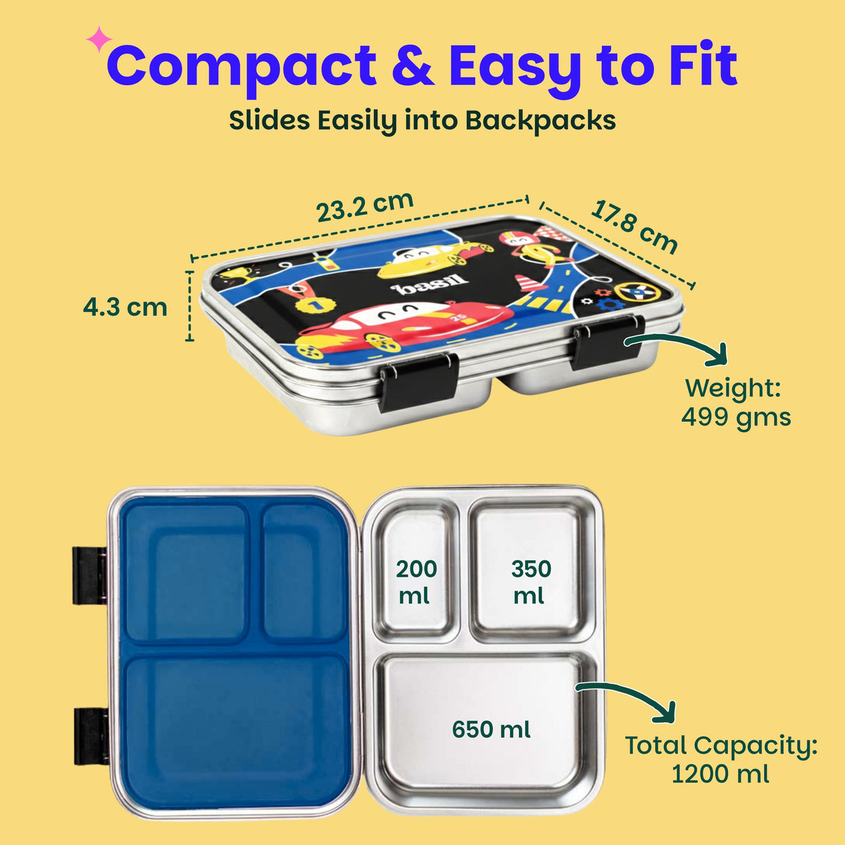 Bento Neo Lunch Box - Rally Wally