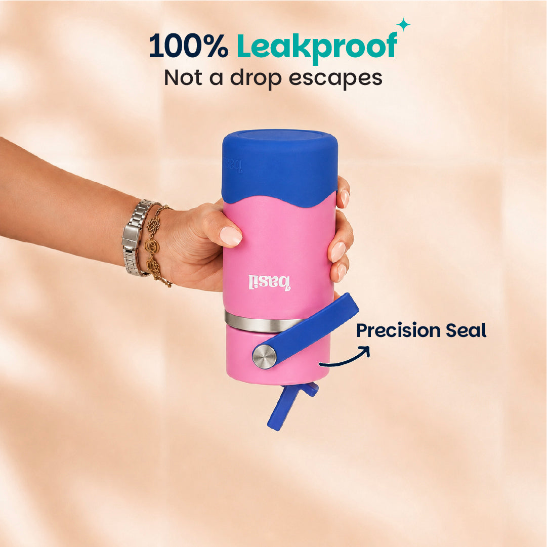 Insulated Stainless steel Sipper with Carry Handle - Reef