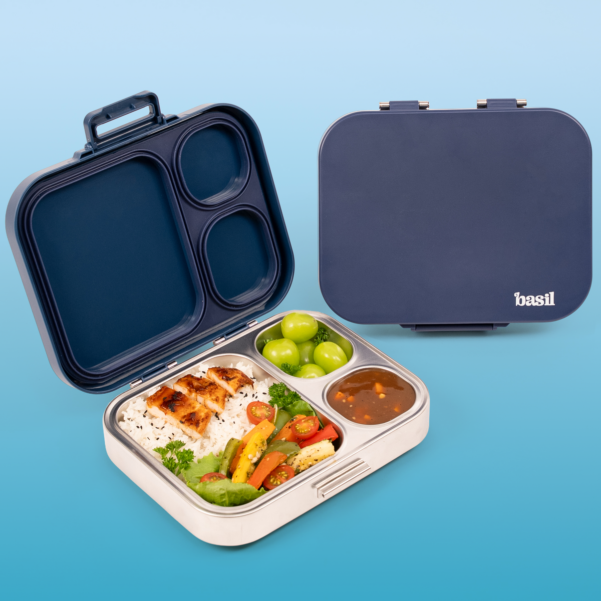 Bento Select Lunch Box - Classic Blue