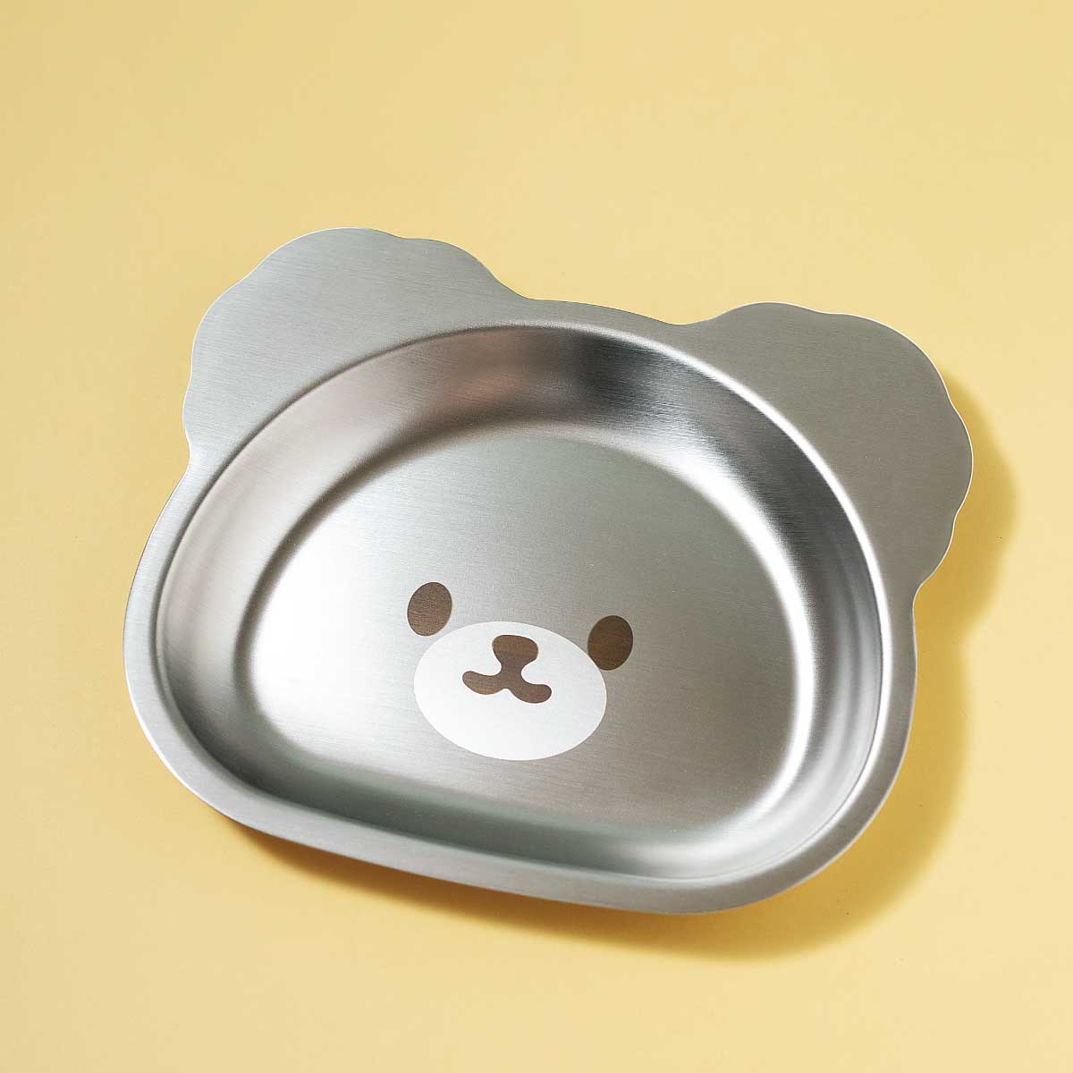 Stainless steel Tot Plate - Bear