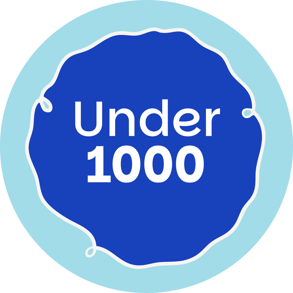Under 1000