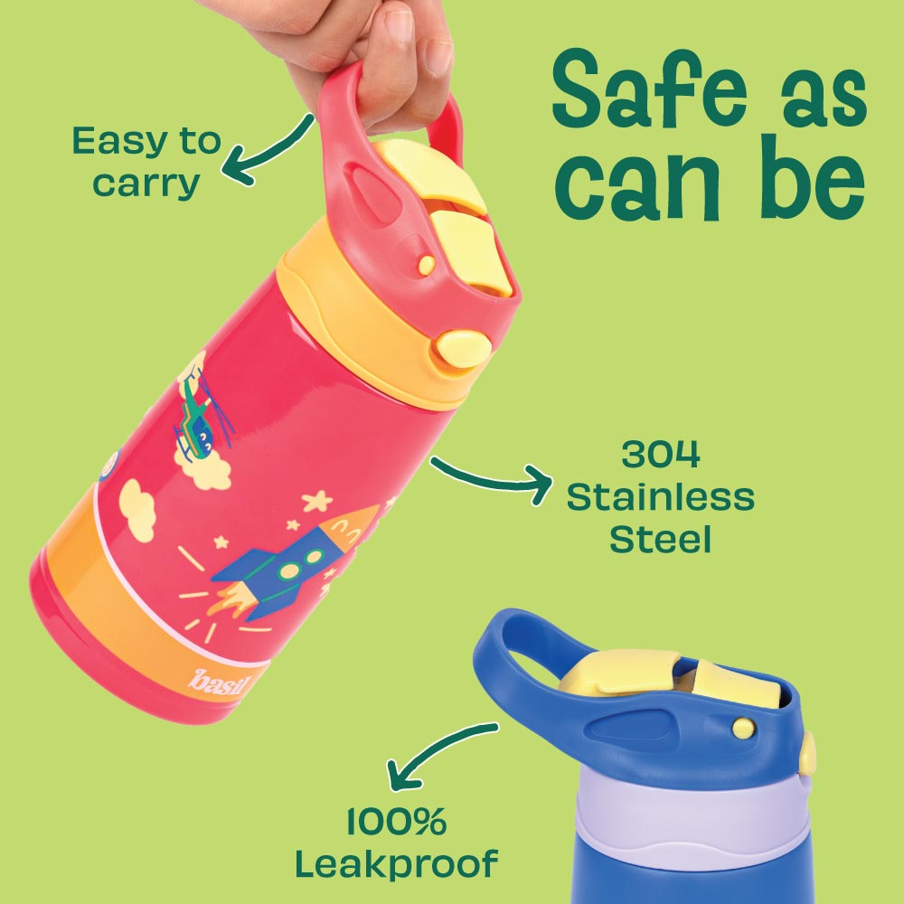 430 ml Insulated Stainless steel Sipper - Cloud Hopper