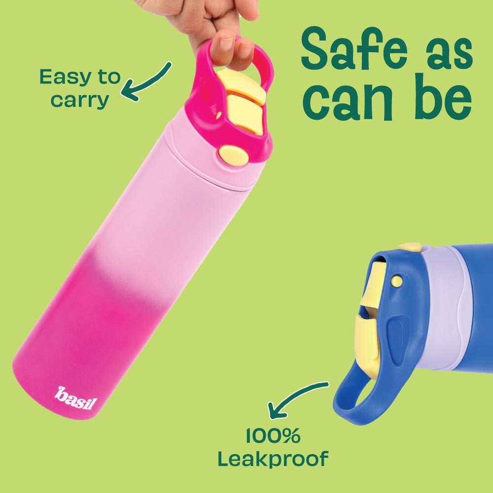 560 ml Insulated Stainless steel Sipper - Pink Blush