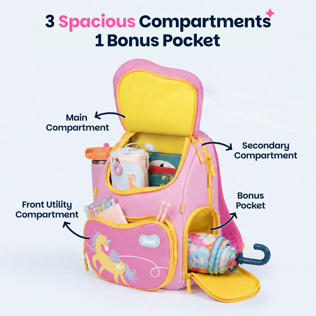 School Combo - Set of Bag & Lunchbox Pixie Dash