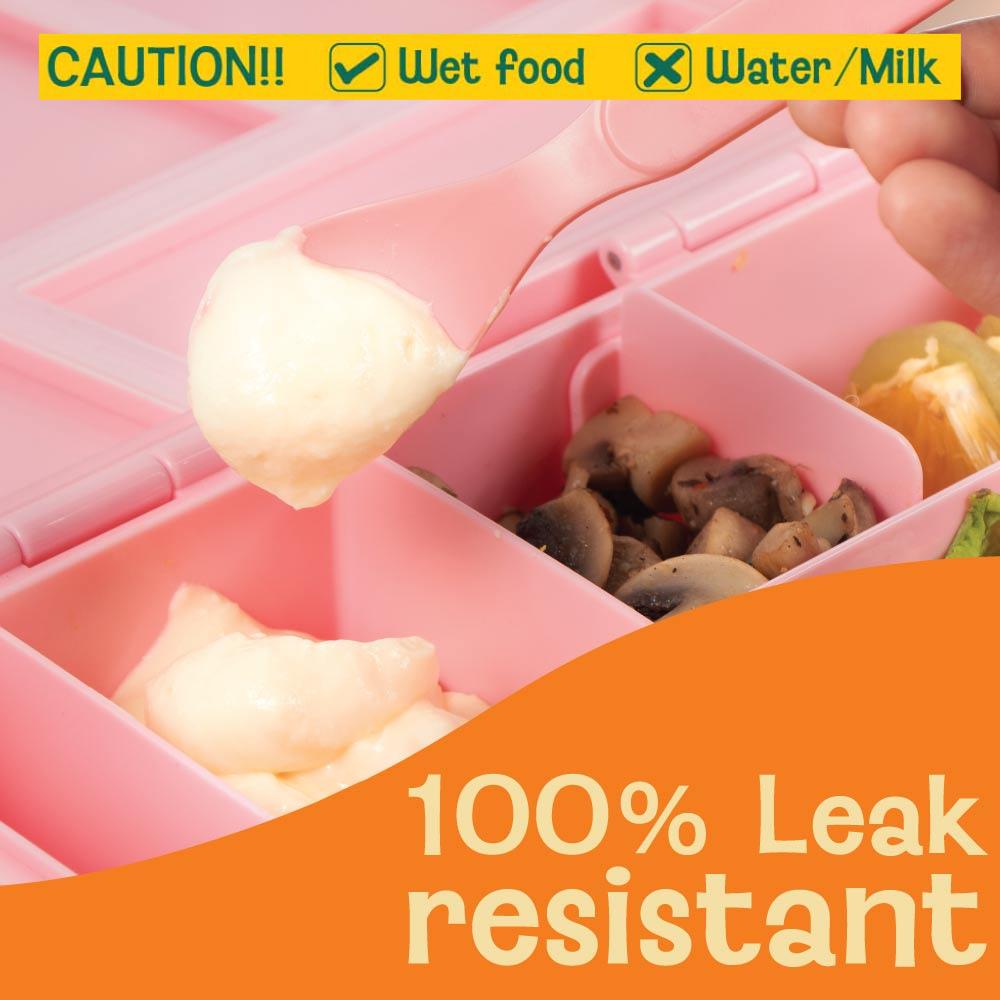 5 Compartment BPA Free Bento box - Pixie Dash